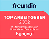 Freundin Kununu Top Arbeitgeber 2021 - Label